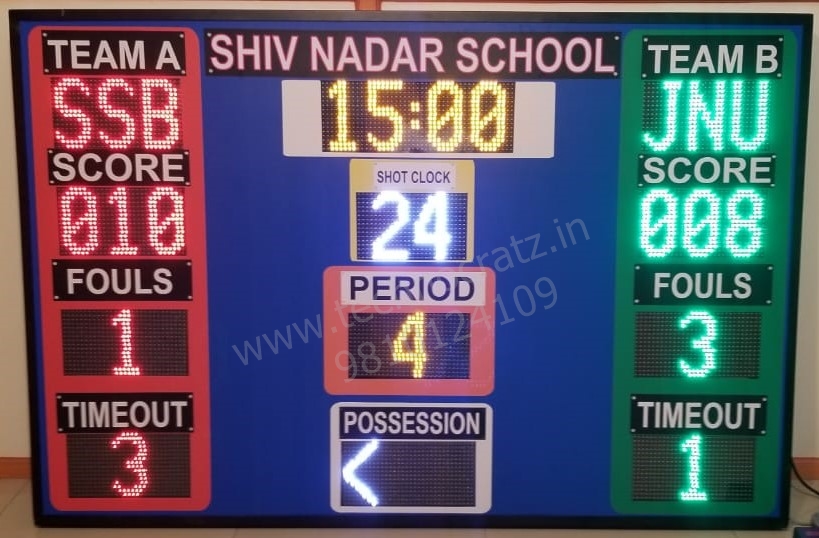 Basketball Scoreboard, Scoreboard, Led Basketball Scoreboard, Led Scoreboard, Led Boards, Led Basketball Scoreboard Manufacturer, Basketball Scoreboard Manufacturer